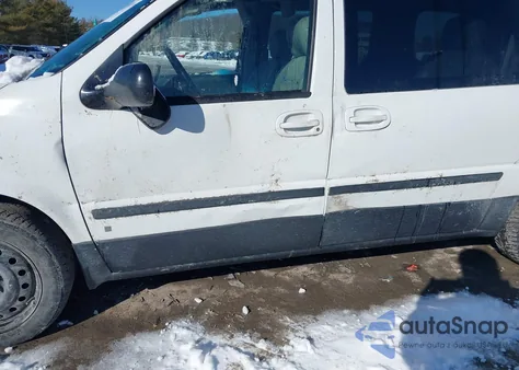 2007 Saturn Relay 3 из США, поврежденный, VIN 5GZDV23117D102475